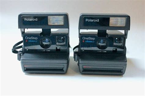 Vintage Polaroid One Step Close Up Instant 600 Film Camera Etsy