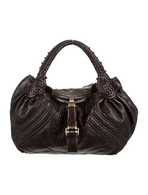 Fendi Spy Bag Brown Handle Bags Handbags Fen30564 The Realreal