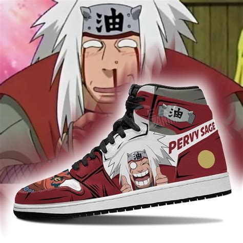 Check spelling or type a new query. Naruto Jiraiya Shoes Funny Face Costume Jordan Naruto Anime Sneakers - Gear Anime