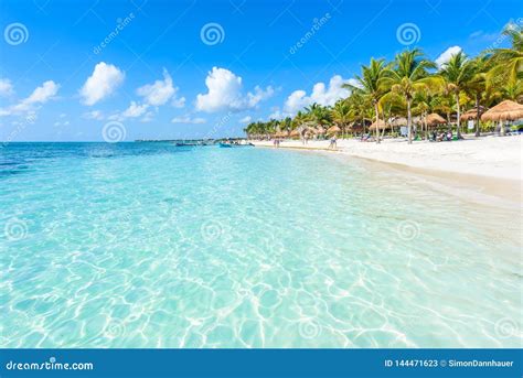 Akumal Beach Paradise Bay Beach In Quintana Roo Mexiko Caribbean
