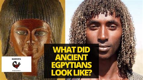 What Did Ancient Egyptians Look Like Ancient Egyptians African History White And Black