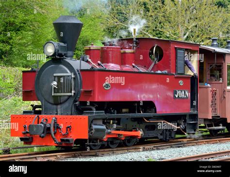 Narrow Gauge Steam Locomotive Stock Photo Alamy