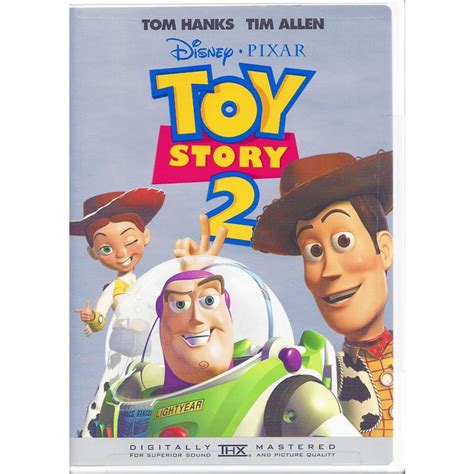 Toy Story 2 Disney Pixar Dvd Tom Hanks Tim Allen Animated Movie