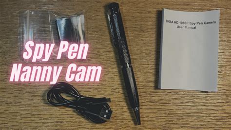 Mituut Spy Camera Review Hidden Camera Spy Pen Nanny Cam Full Hd 1080p Youtube