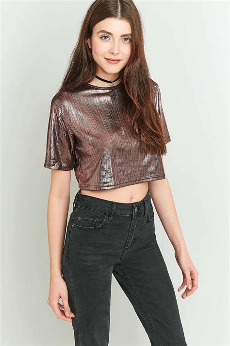 Check spelling or type a new query. Sparkle & Fade Pleated Liquid Pink Crop Top | Pink crop ...