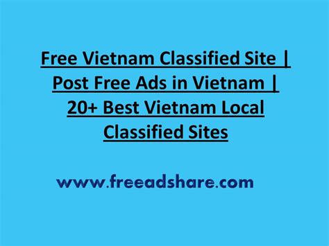 Vietnamese Classified