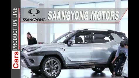 Ssangyong Korean Suvs Manufacturing Processes Youtube