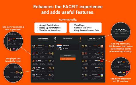 Faceit Enhancer Chrome Web Store
