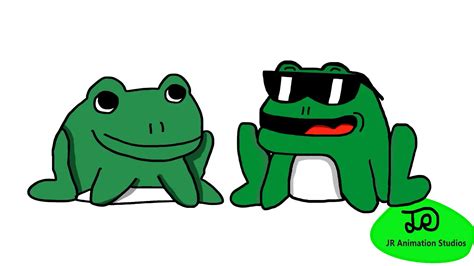 Two Frogs Vibing