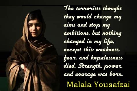 Malala yousafzai (born july 12, 1997 ) is a pakistani student and education activist. Malala Yousafzai Quotes. QuotesGram