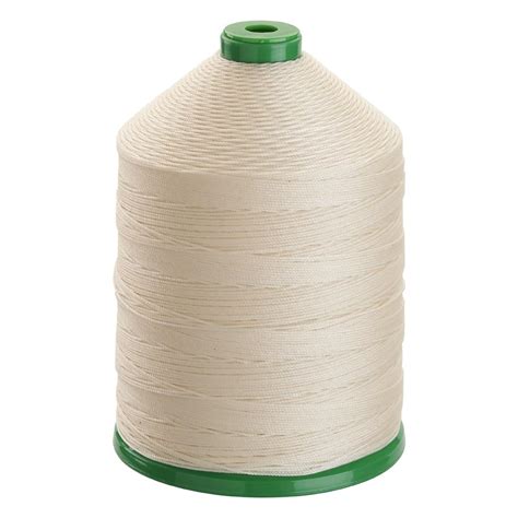Tkt 7 Natural Unbleached Nylon Buttontufting Twine 1200m Heico Direct