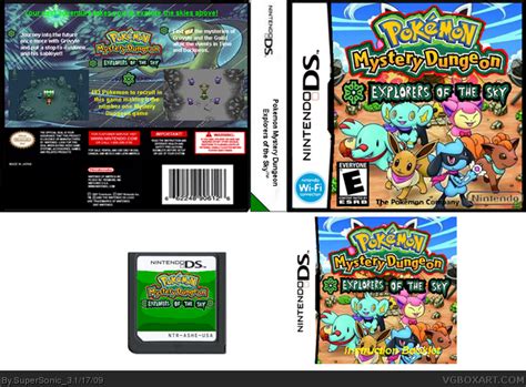 Select your partner and join the guild to go on various quests such as dungeon exploring, item retrieval, criminal catching, or even search and. Pokemon Mystery Dungeon - Explorers of the Sky Nintendo DS Box Art Cover by SuperSonic_3