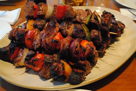 Grilled Steak Kabobs With Peppers And Red Onions Feel Free To Share