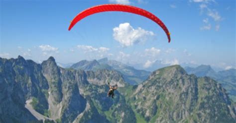 Paragliding In Picturesque Switzerland Honeymoon
