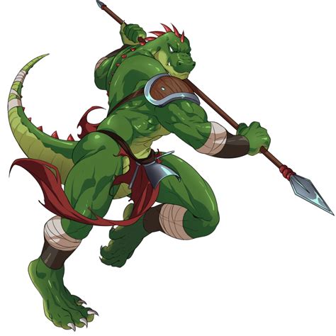 Lizardman Warrior Green Lustful Desires Wiki Fandom