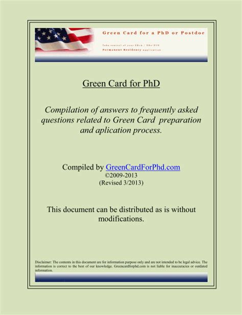 The main issue preventing indian investors from applying for and getting approved for an e2 visa is that india does not have an e2 treaty with the us. Free ebook | Green card for PhD holders or Postdocs, self ...