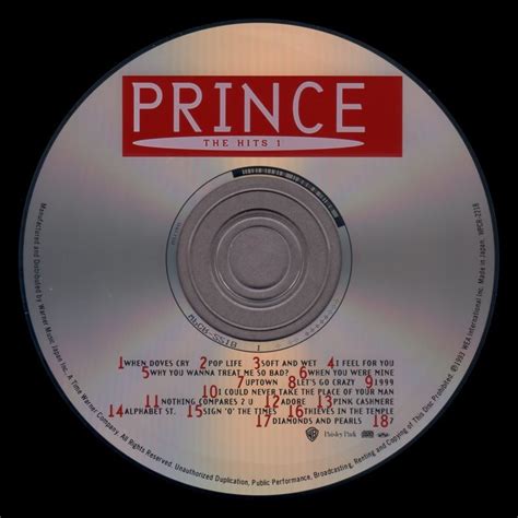 Prince The Hits 1 日本盤 Cd アルバム 音楽cd Muuseo
