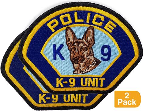 Police K 9 Unit Shoulder Patch K9 Dog Unit Tactical Badge