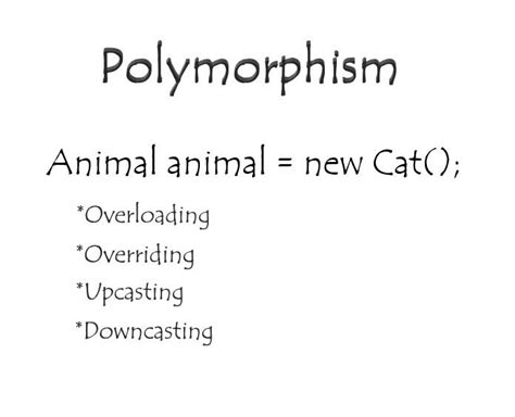 What Is Polymorphism And What Are The Advantages Of It By M Hamdi