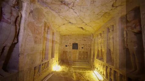 untouched 4 400 year old tomb discovered in saqqara youtube