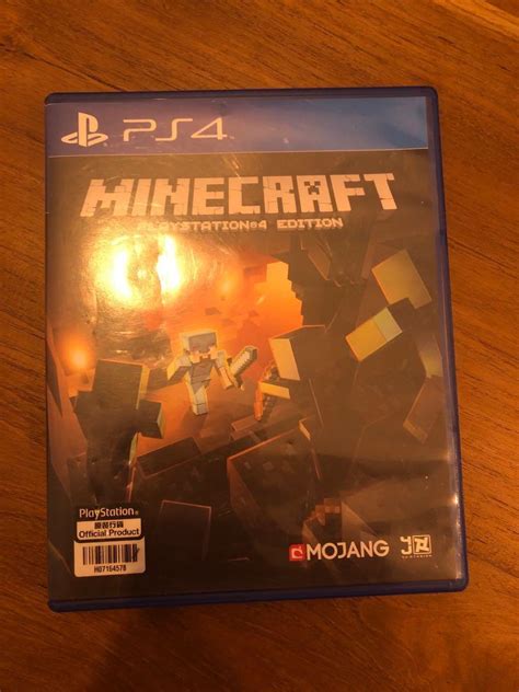 Minecraft Ps4 Edition Second Video Game Game Di Carousell