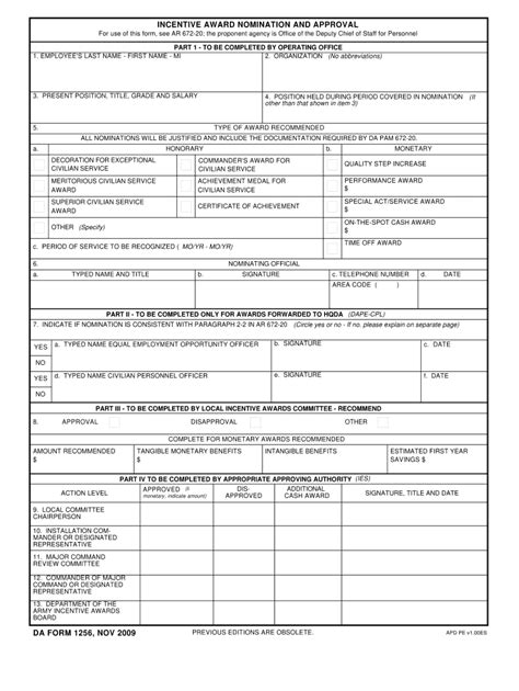 Da Form 1256 Fill Out And Sign Online Dochub