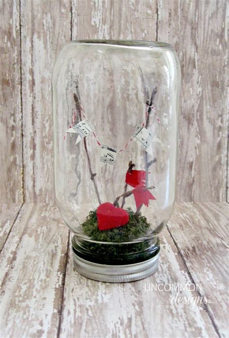 This is the perfect candy arrangement to celebrate today's special occasion. Valentine Mason Jar Craft