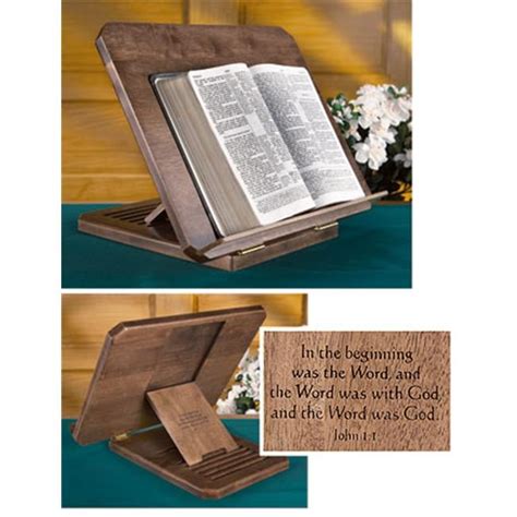 Christian Brands Church Supply Ls908 Bible Stand With Silk Screened