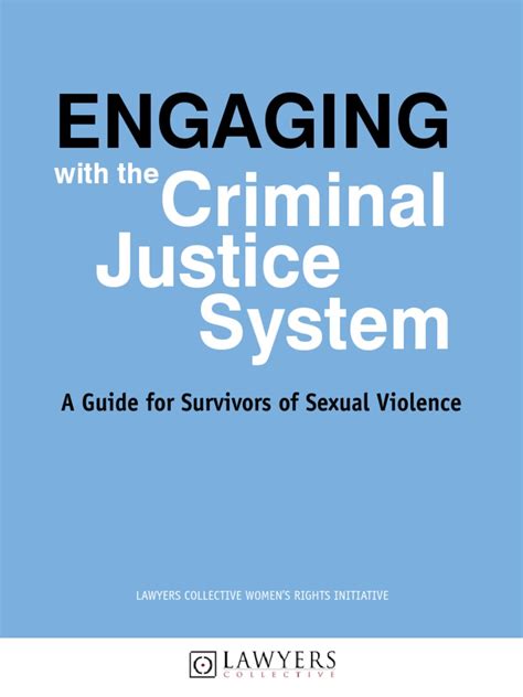 Dos And Donts Engaging With The Criminal Justice System Survivors Of