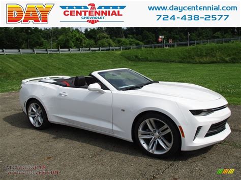 2018 Chevrolet Camaro Lt Convertible In Summit White Photo 12 173825