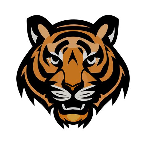 Tiger Face Icon Clipart Transparent Background 24043911 Png