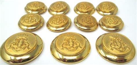 Gold Blazer Button Set