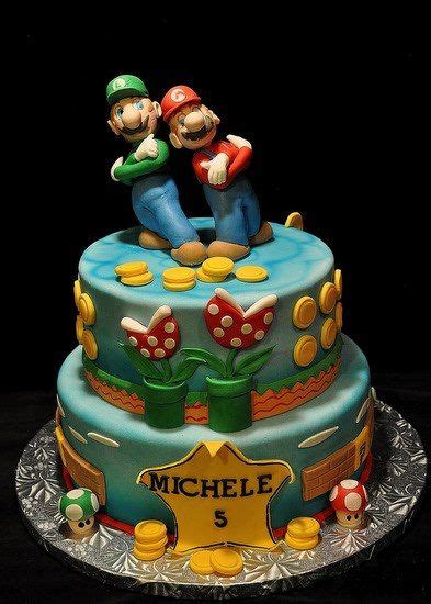 My nephew is a huge super mario brother fan! Pin by Selina george on Girl Birthday Ideas | Luigi cake ...
