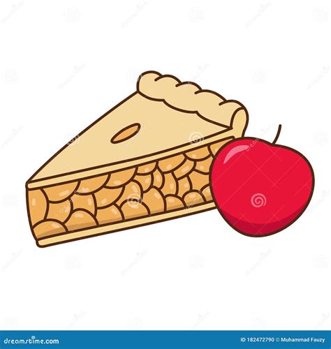 How To Make Cartoon Apple Pie Drawing