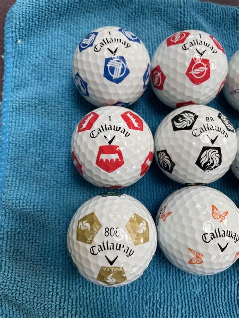 Callaway Truvis 1 Dozen Assorted Rare And Very Rare Golf Balls Ebay