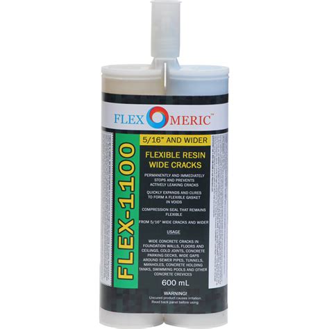 Contractor Foundation Crack Repair Kit 516 And Wider Flexomeric