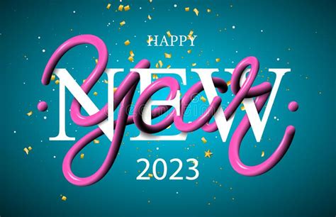 Happy New Year 2023 Stock Illustration Illustration Of Celebration