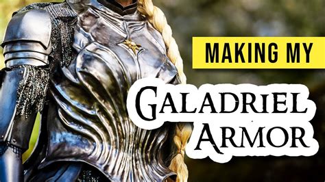 How I Made My Galadriel Armor From Rings Of Power Cosplay Tutorial