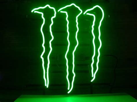New Monster Drink Neon Light Neon Sign Beer Bar Light Sign 177 138
