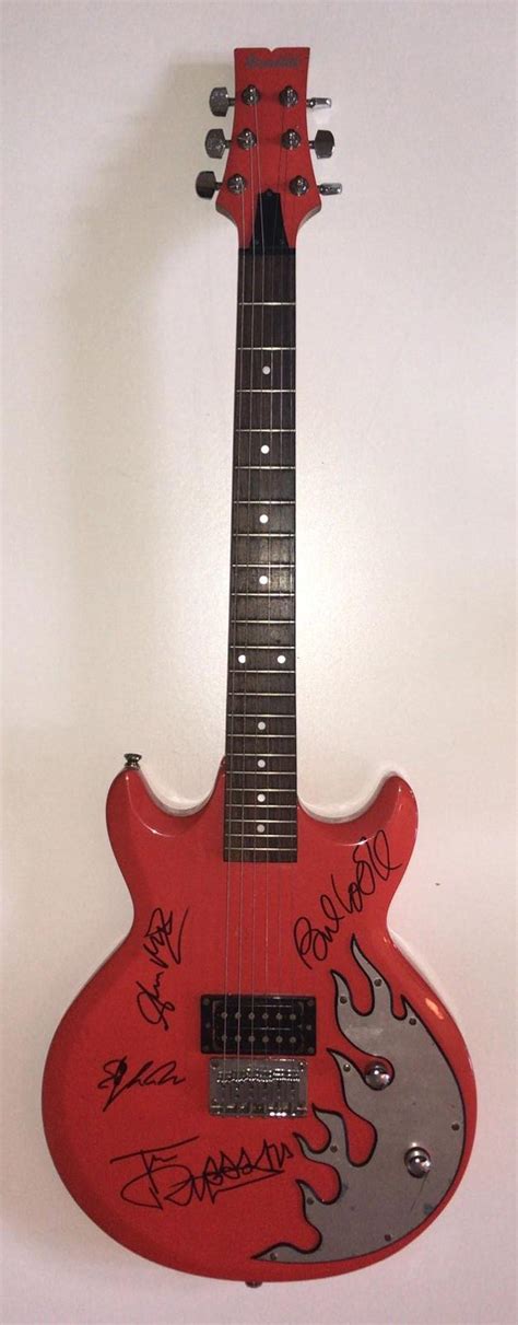 The Sex Pistols Fully Signed Ibanez Electric Guitar Certifie