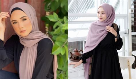 12 Warna Jilbab Yang Cocok Dengan Gamis Hitam Dailysia