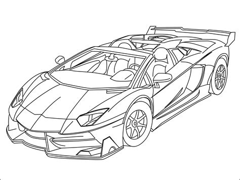 Lamborghini Centenario Coloring Pages Victorilcallahan