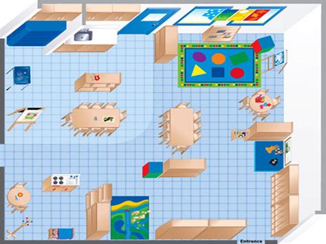 Room Diagram Maker Ecers Preschool Classroom Floor Plan Preschool