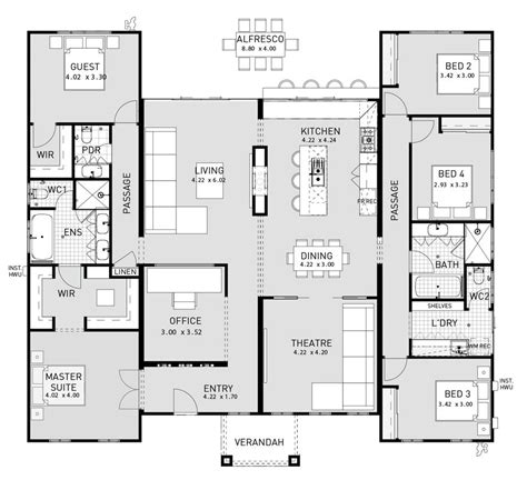 6 Bedroom One Story House Plans House Plans