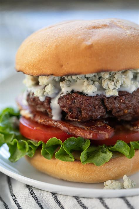 Blue Cheese Burger Recipe Lauren S Latest