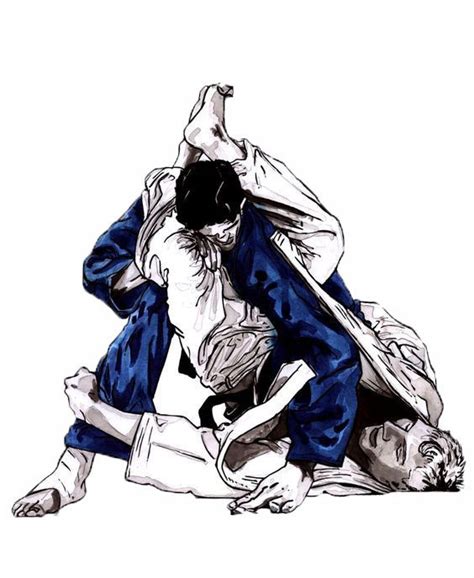 Image Result For Bjj Artwork Karate Martial Arts Brazilian Jiu Jitsu