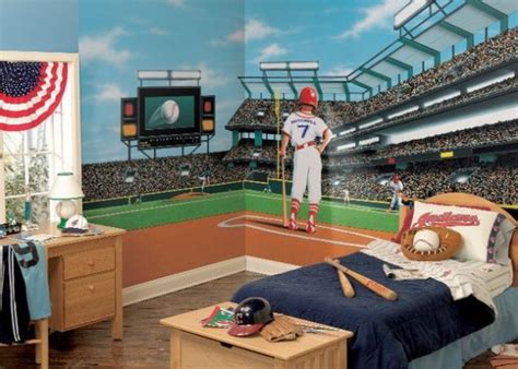 Now This Is How You Do A Baseball Themed Bedroom Boy Sports