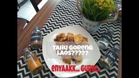 Tahu guling/tahu goreng adalah masakan khas tradisional jogjakarta. cara membuat tahu goreng gurih | TAHU GORENG LAOS - YouTube