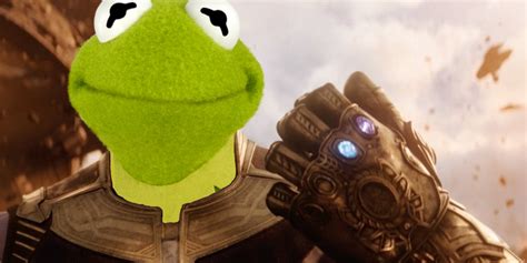 Kermit Infinity Gauntlet Meme