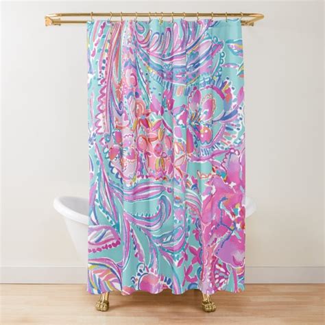 Lilly Pulitzer Shower Curtains Redbubble